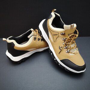 Zuodi Men's Size 46 (Approx. 13 US) Light Comfort Walking Faux Leather Shoe